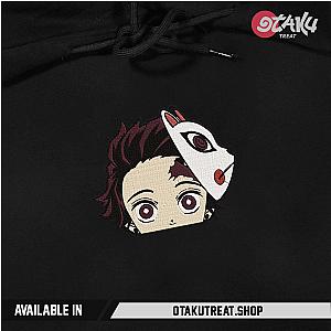 Tanjiro and the mask Embroidered Hoodie / Sweatshirt