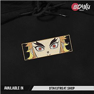 Rengoku Kyojuro Eyes Embroidered Hoodie / Sweatshirt