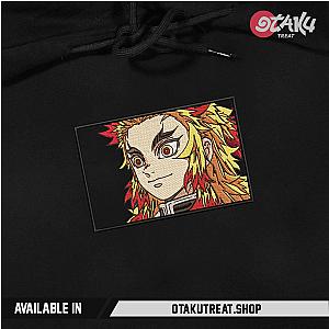 Rengoku Kyojuro Box Embroidered Hoodie / Sweatshirt