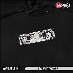 Nezuko Eyes Inspired Embroidered Hoodie / Sweatshirt