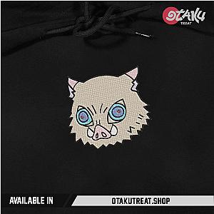 Inosuke Head Embroidered Hoodie / Sweatshirt