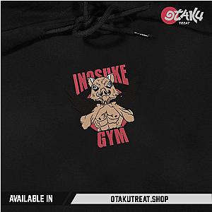 Inosuke Gym Embroidered Hoodie / Sweatshirt