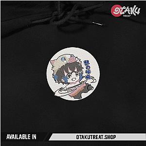 Inosuke Chibi Embroidered Hoodie / Sweatshirt