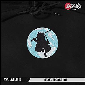 Inosuke and the moon Embroidered Hoodie / Sweatshirt