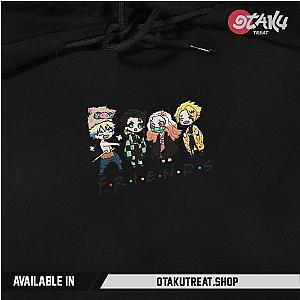 Demon Friends Chibi Embroidered Hoodie / Sweatshirt