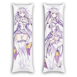 Re Zero Emilia Body Pillow Dakimakura Cover Anime For Fans Girl OT2102