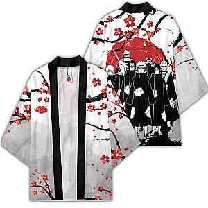 Akatsuki Kimono Shirts Custom Japan Style Anime Naruto OT2102