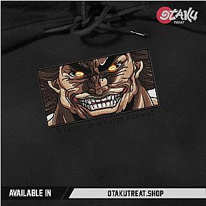 Who can beat Yujiro Hanma Embroidered Hoodie / Sweatshirt