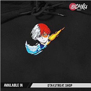 Fire Or Ice MHA Embroidered Hoodie / Sweatshirt