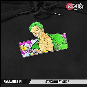 Zoro Smile Embroidered Hoodie / Sweatshirt