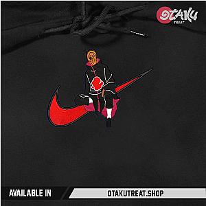 Obito Swoosh Embroiderd Hoodie Embroidered Hoodie / Sweatshirt