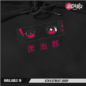 Tanjiro Eyes Embroidered Hoodie / Sweatshirt