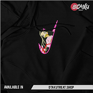 Nezuko X Swoosh Embroidered Hoodie / Sweatshirt