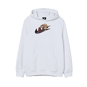 Luffy Swoosh Embroidered Hoodie / Sweatshirt