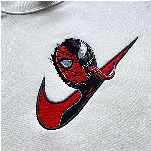 Spiderman X I Am Venom Embroidered Gym Hoodie CK3012