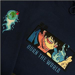 My Hero Academia Dabi Burn The World Embroidered Anime Hoodie CK3012