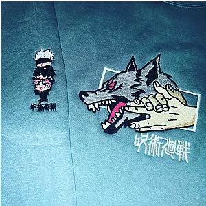 Jujutsu Kaisen Megumi Fushiguro Divine Dog (Translucent/Glow In The Dark) Embroidered Hoodie CK3012