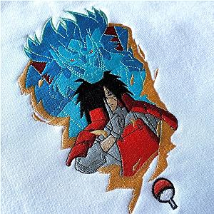 Naruto Madara Uchiha Embroidered Hoodie CK3012