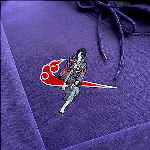 Naruto Akatsuki Cloud Itachi Uchiha Embroidered Anime Hoodie CK3012