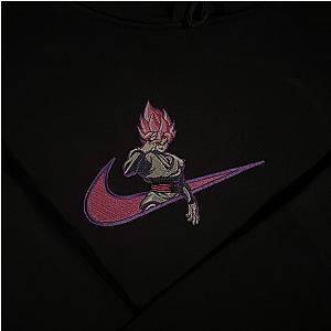 Dragonball Super X Ss Rose Goku Black Embroidered Gym Hoodie CK3012