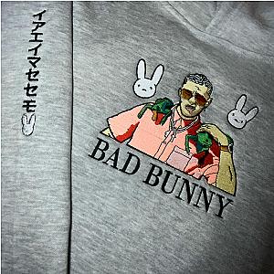 Bad Bunny Kingdamn Custom Embroidered Hoodie CK3012