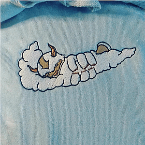 Avatar Last Air Bender Appa Clouds X Embroidered Anime Hoodie CK3012