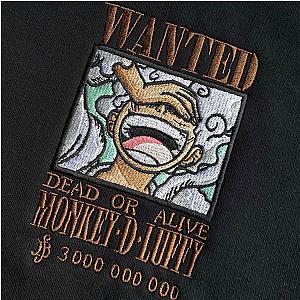 Wanted Monkey D. Luffy 5Th Gear Embroidered Hoodie / Sweatshirt