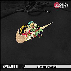 Luffy And Zoro Zoffy Embroidered Hoodie / Sweatshirt