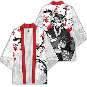 Douma Kimono Shirts Custom Kimetsu Anime Haori Japan Style OT2102