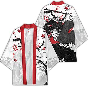 Yoriichi Tsugikuni Kimono Shirts Custom Kimetsu Anime Haori Japan Style OT2102