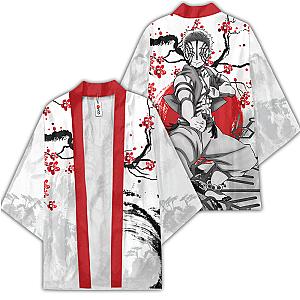 Akaza Kimono Shirts Custom Kimetsu Anime Haori Japan Style OT2102