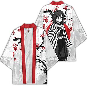 Obanai Iguro Kimono Shirts Custom Kimetsu Anime Haori Japan Style OT2102