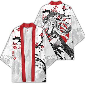 Daki Kimono Shirts Custom Kimetsu Anime Haori Japan Style OT2102