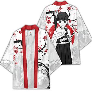 Kanao Tsuyuri Kimono Shirts Custom Kimetsu Anime Haori Japan Style OT2102