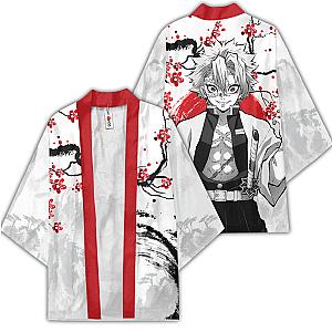 Shinazugawa Sanemi Kimono Shirts Custom Kimetsu Anime Haori Japan Style OT2102