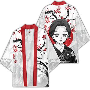 Tamayo Kimono Shirts Custom Kimetsu Anime Haori Japan Style OT2102