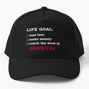 Life Goal Gemini Baseball Cap