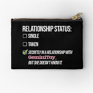 Relationship with Gemini Tay Zipper Pouch