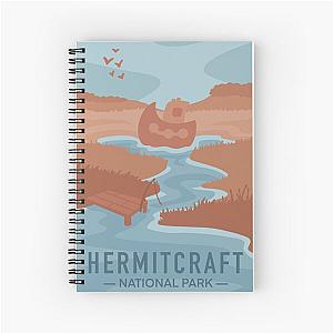 Hermitcraft National Park - GeminiTay Boat Spiral Notebook
