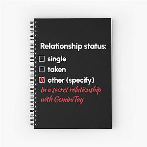 GeminiTay Relationship Spiral Notebook