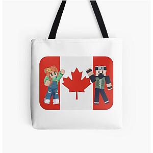 Gemini tay & Etho The Canadians All Over Print Tote Bag