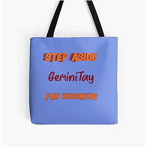 GeminiTay - Step Aside, incoming fan Over Print Tote Bag