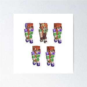 Empires SMP GeminiTay Skins Poster