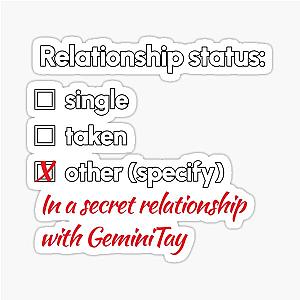 GeminiTay - Relationship Sticker
