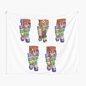 Empires SMP - GeminiTay Skins Tapestry with Gems