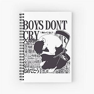 Neon Genesis Evangelion Shinji Ikari Boys Dont Cry - Evangelion Spiral Notebook