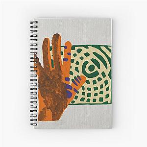 Genesis Invisible Touch Album Cover Spiral Notebook