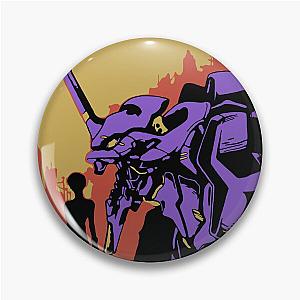 Neon Genesis Evangelion Retro Vintage Pin