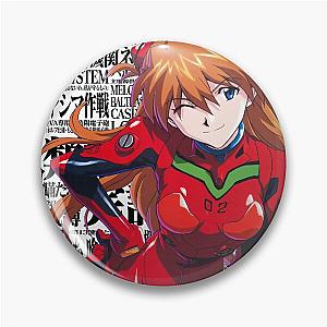 Asuka Langley Neon Genesis Evangelion Pin