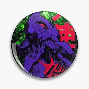 Neon Cyber Genesis Nerv Evangelion Pin